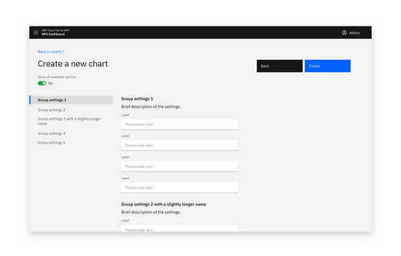 Create flows – Carbon Design System