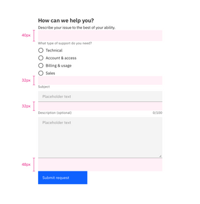 Forms – Carbon Design System