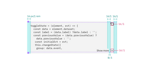 Code snippet – Carbon Design System