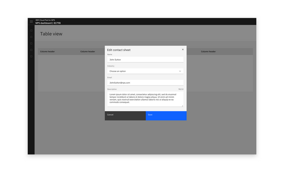 Edit Pattern – Carbon Design System