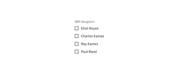 Checkbox – Carbon Design System